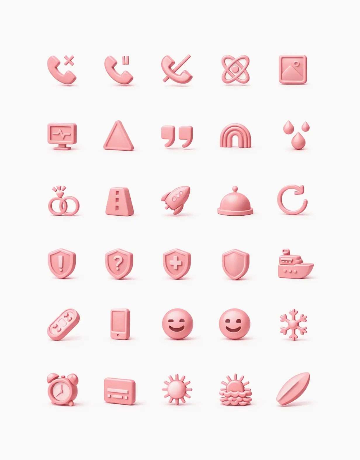 3D Gradient Icons Pack